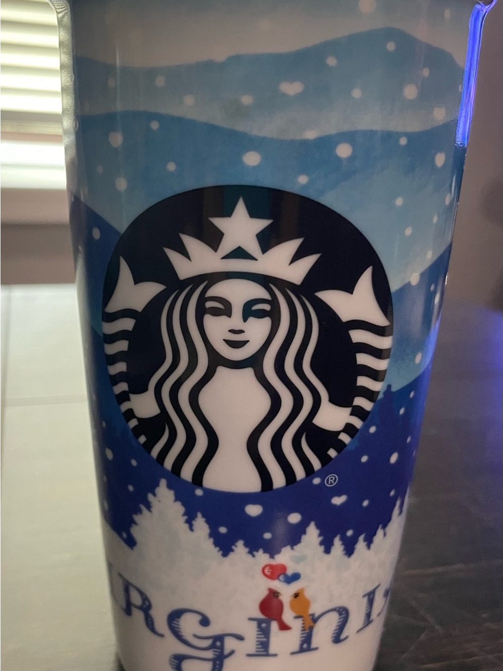 Starbucks Virginia winter mug